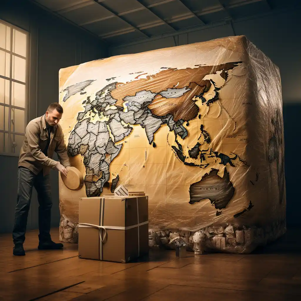 Shipping a large package internationally